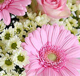 Debenhams pink flower bouquet