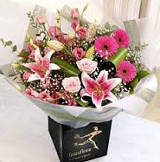 Interflora bouquet in a box