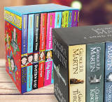 The books boxsets display