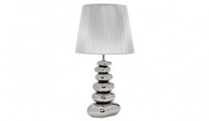 Vienna Lamp in Silver Pebble